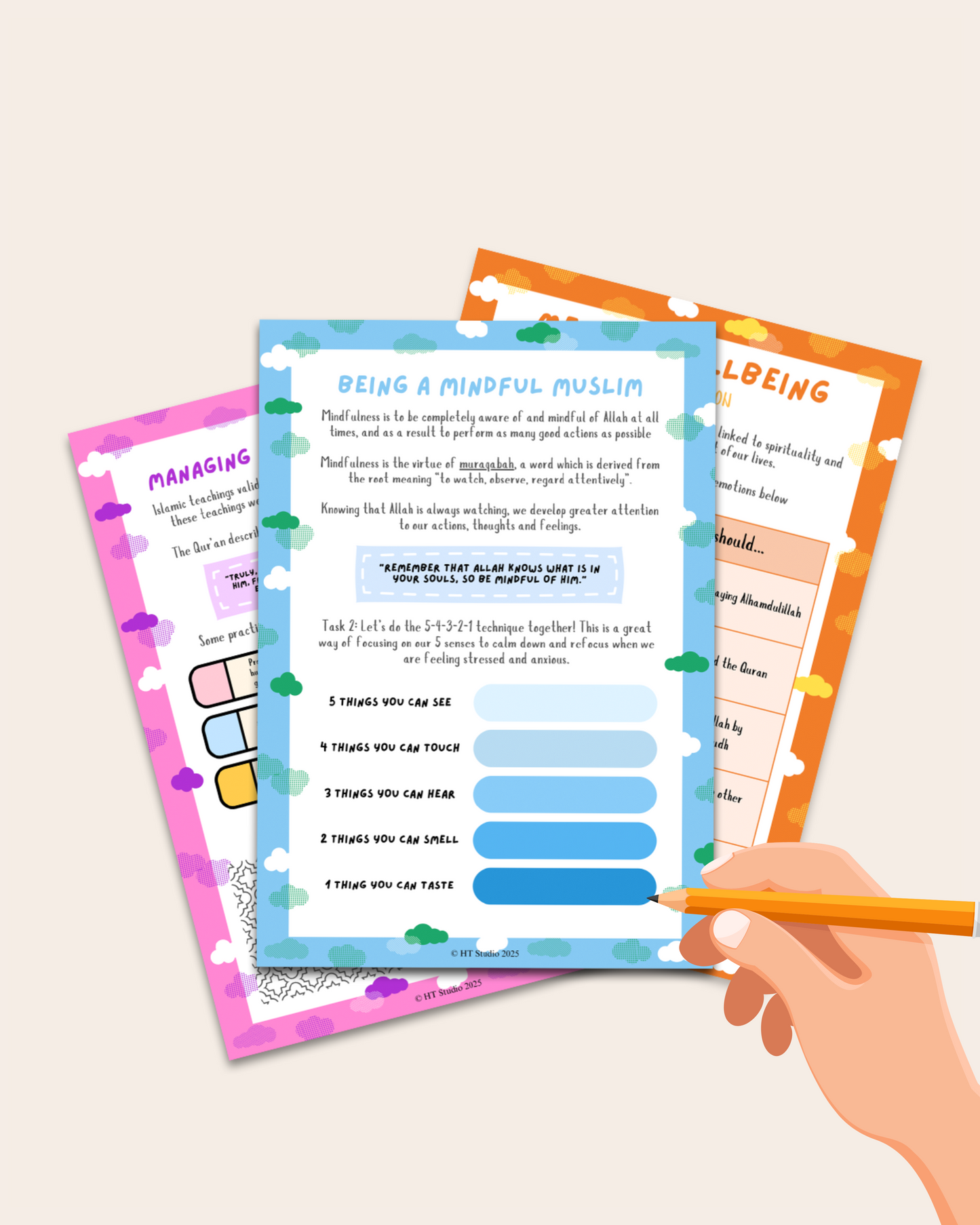 Wellbeing Worksheets