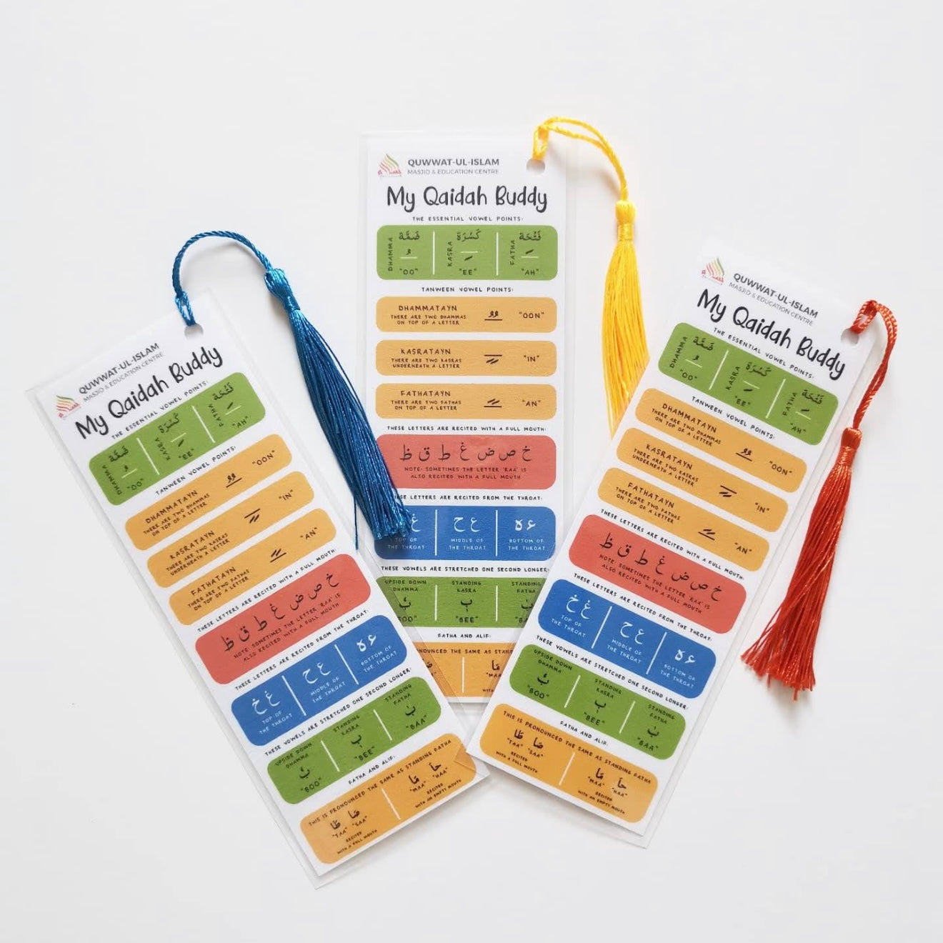 Qaidah Bookmarks